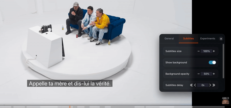 Custom Subtitles Demo